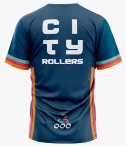 CityRollers Blue Shirt